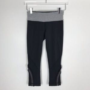 Lululemon Run: Full Tilt Crop Black leggings
